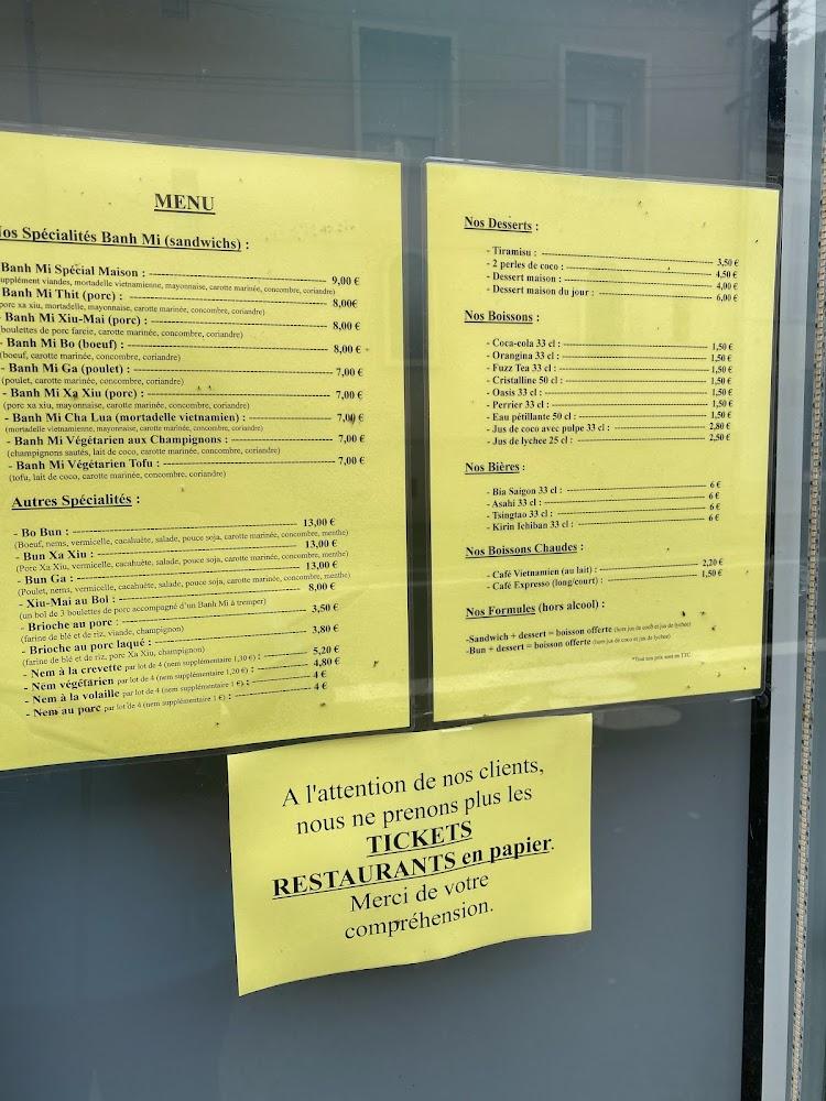 Banh Mi Lê sandwich vietnamien - Menu Image 4